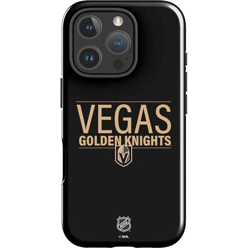 NHL Vegas Golden Knights Lineup iPhone 16 Pro Impact Case